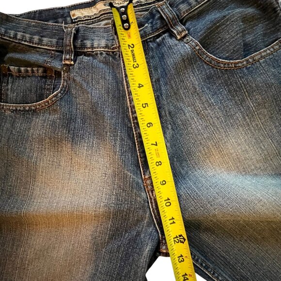 Pepe Jeans Denim Shorts AA Size 18 Youth Distressed 5 Pockets medium wash - Picture 12 of 12